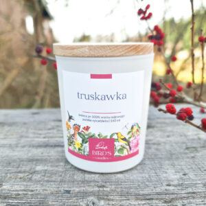 Świeca sojowa Truskawka 160 ml