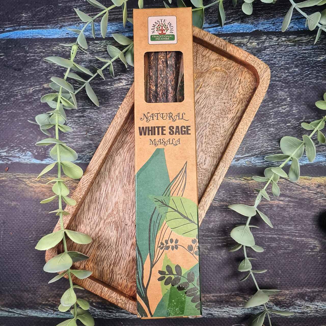 Kadzidła botaniczne Biała Szałwia