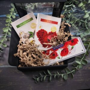 Zestaw prezentowy maki - miłość i relaks